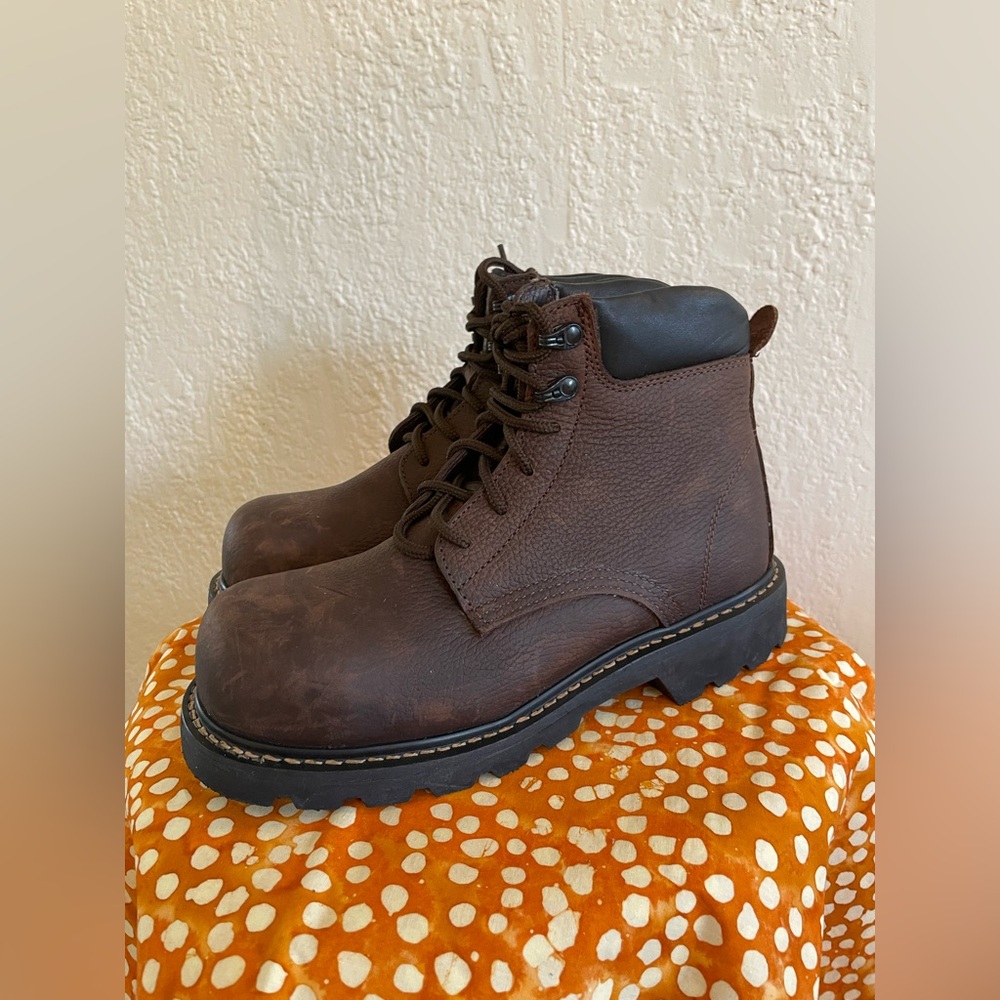 Masterson Boot Company Safety Toe Boots EUC 7.5 D